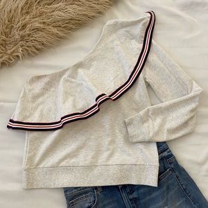 On Twelfth | One Shoulder Top | Size Small